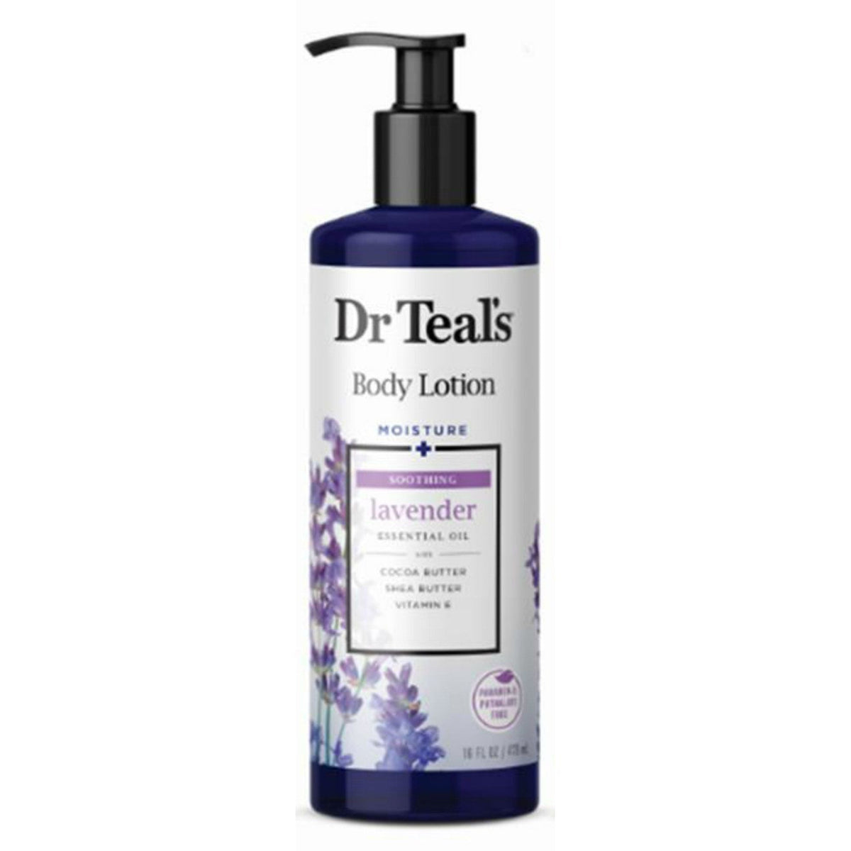 Dr Teal's Body Lotion Moisture Plus Soothing Lavender, 16 Oz