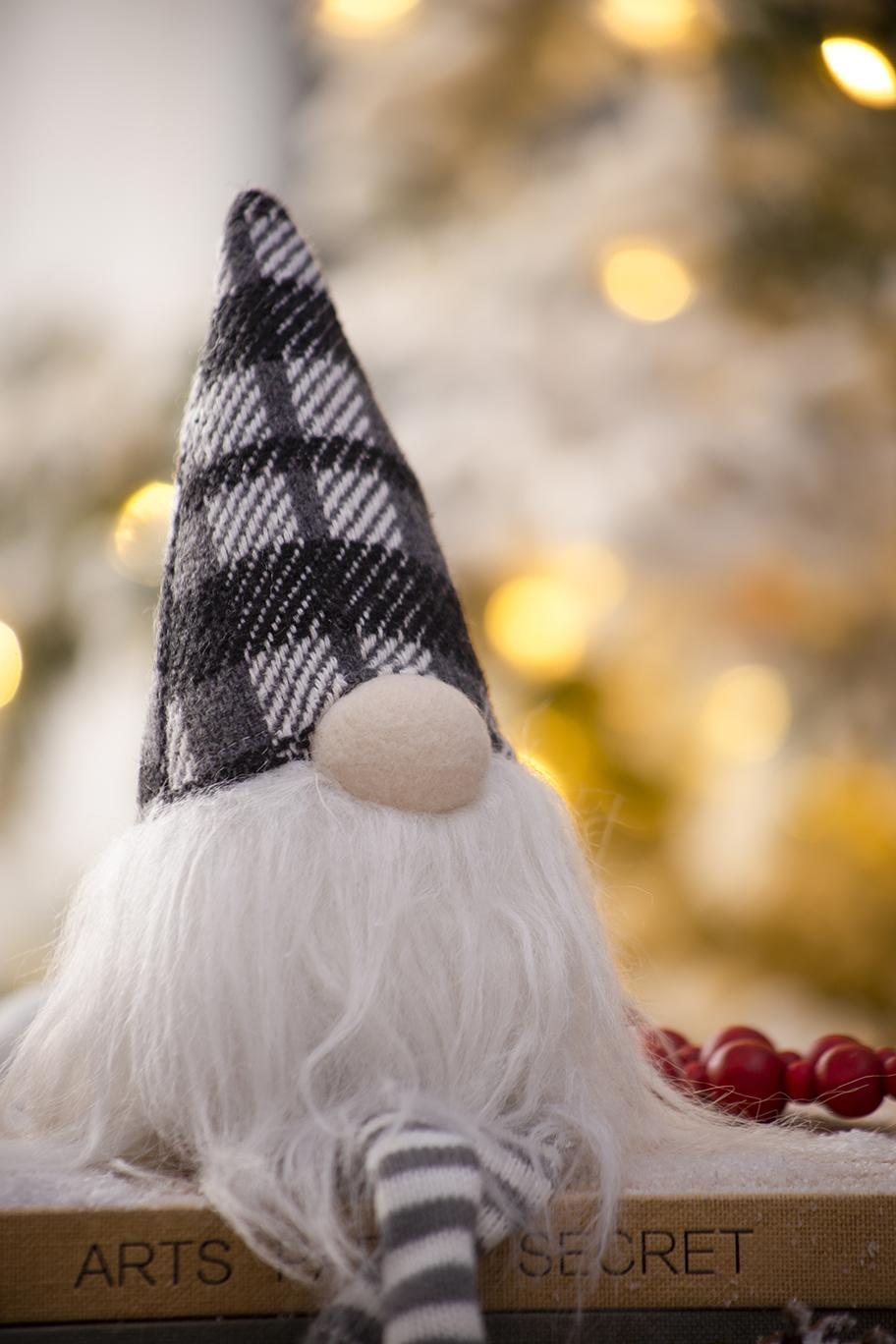 3 Pieces Sitting Gnome, Christmas Table Home Ornaments