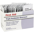 Triple Antibiotic .9gm. Pouch, 25 per box