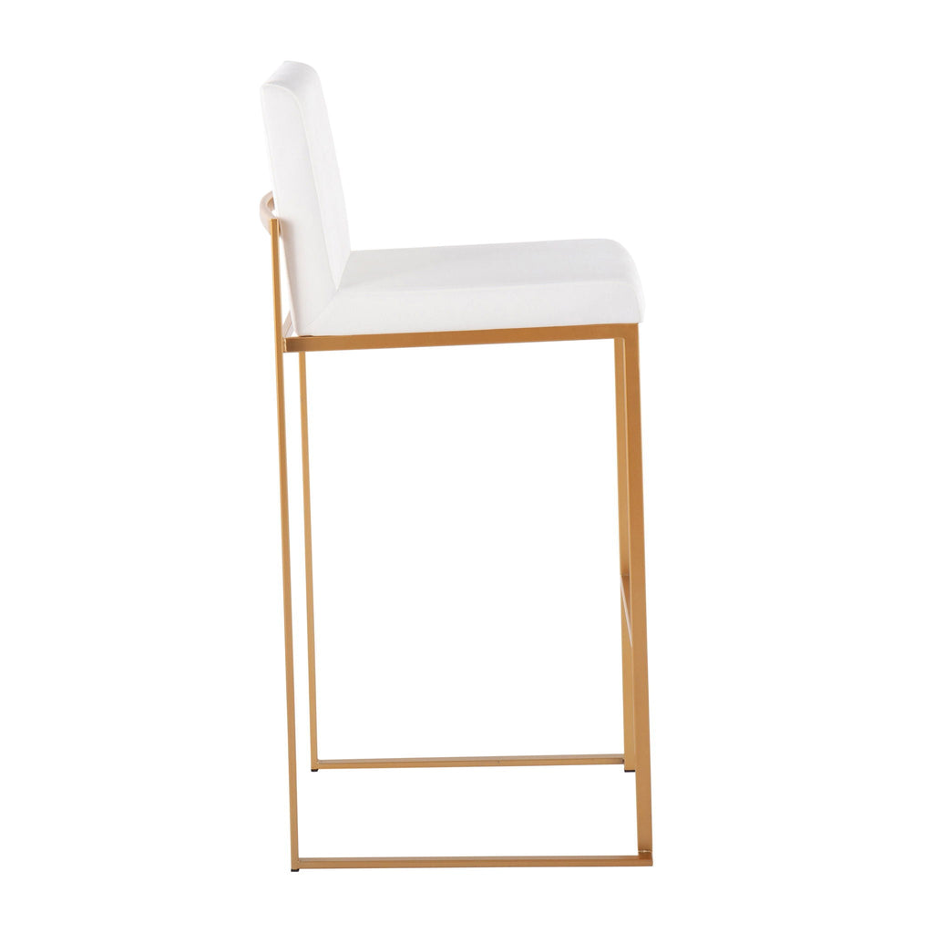 Fuji - Contemporary Design High Back Barstool