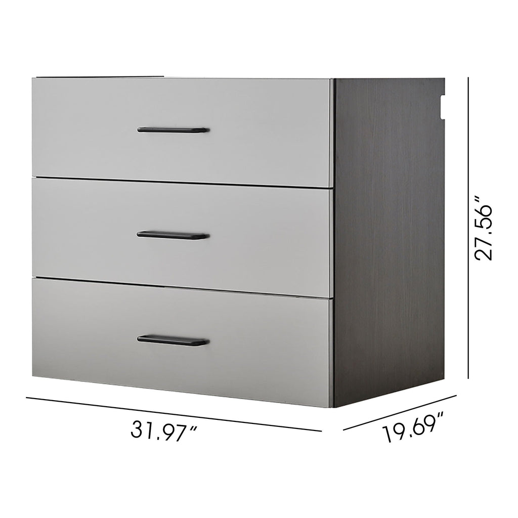 Astro Series - Wall Mounted Base, Drawer Storage Cabinet