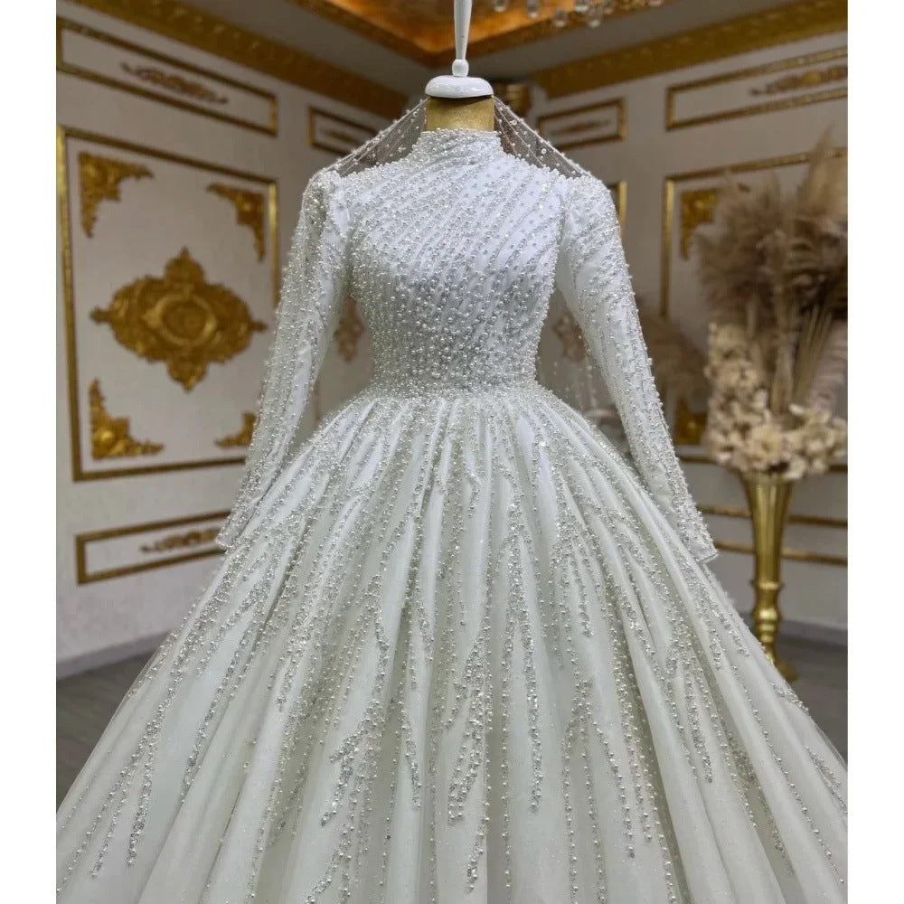 Bride Owner Wedding Dress Trailing Wedding Pettiskirt