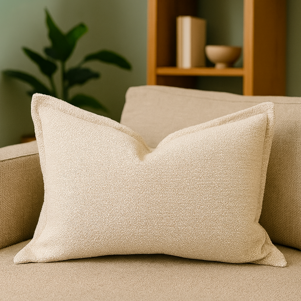Soft Pillow with Plush Support - Ivory