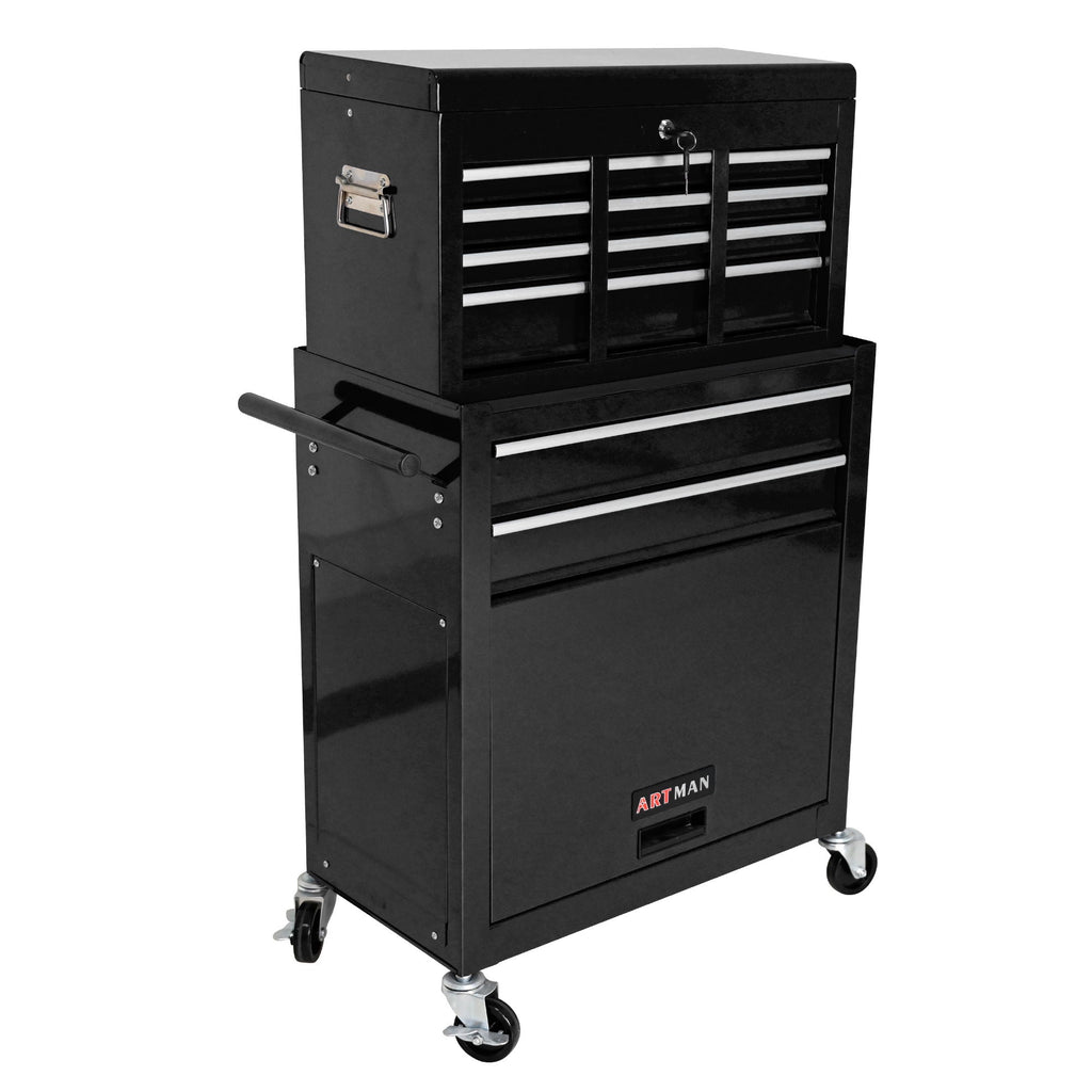 High Capacity Rolling Tool Chest With Wheels And Drawers, Storage Cabinet