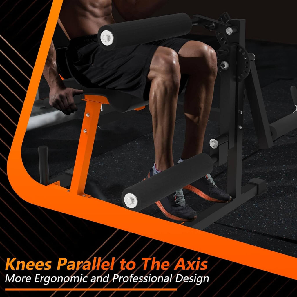 550LBS Adjustable Lower Body Leg Extension And Curl Machine (SAK16390)