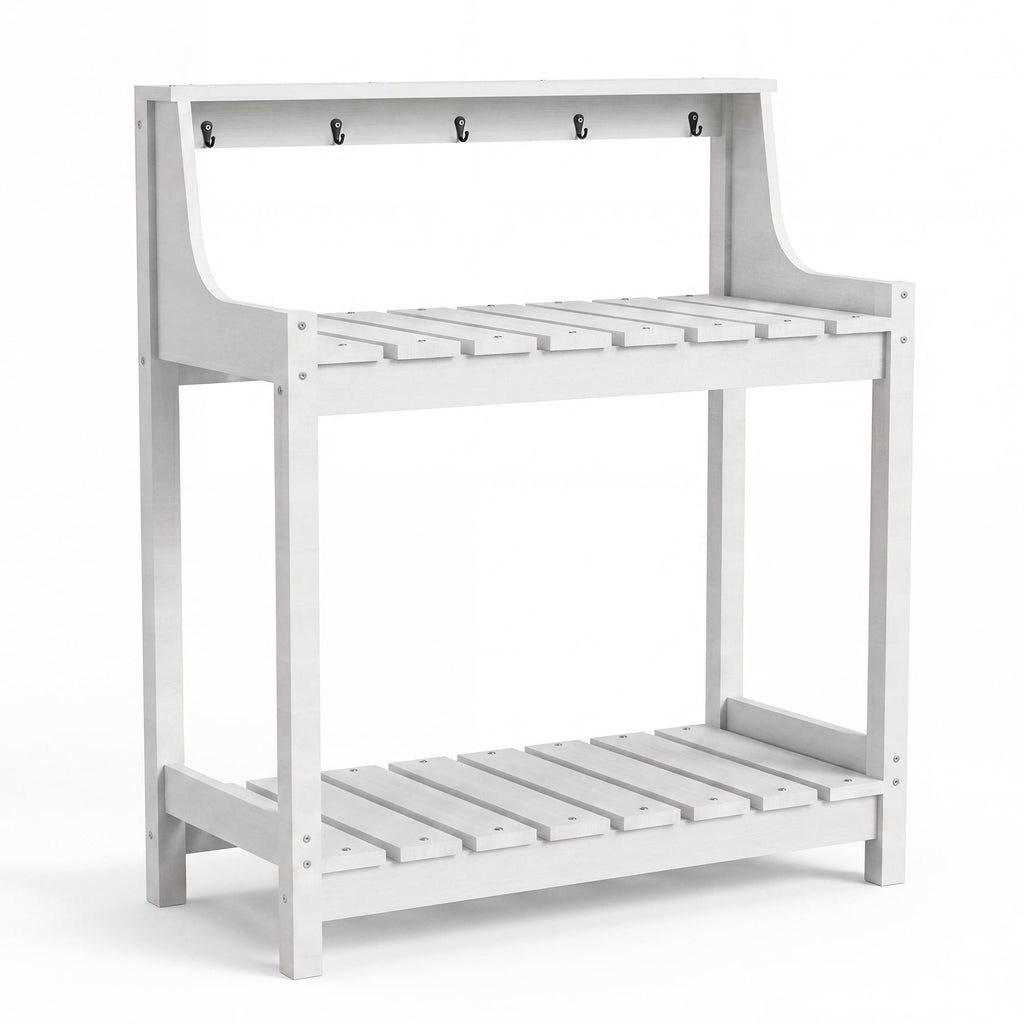 HDPE Potting Bench with Storage - Multiple Colors