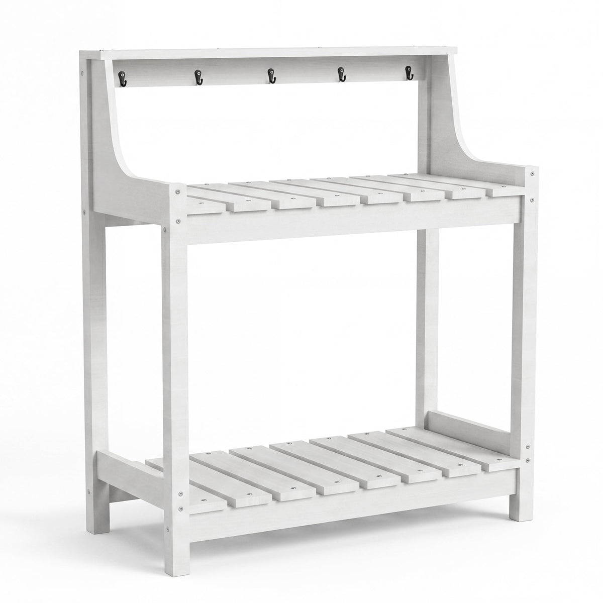 HDPE Potting Bench with Storage - Multiple Colors