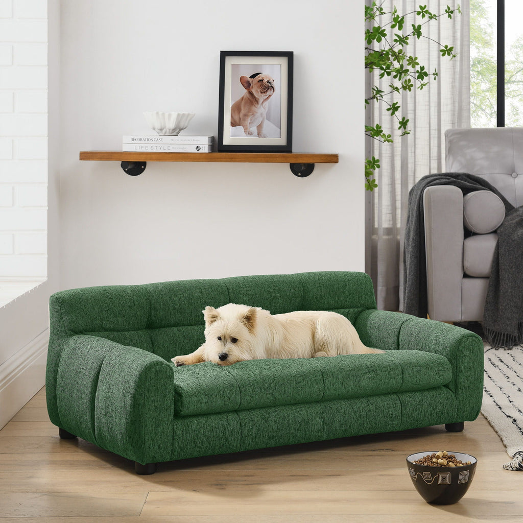 Modern Pet Sofa With Backrest And Armrests