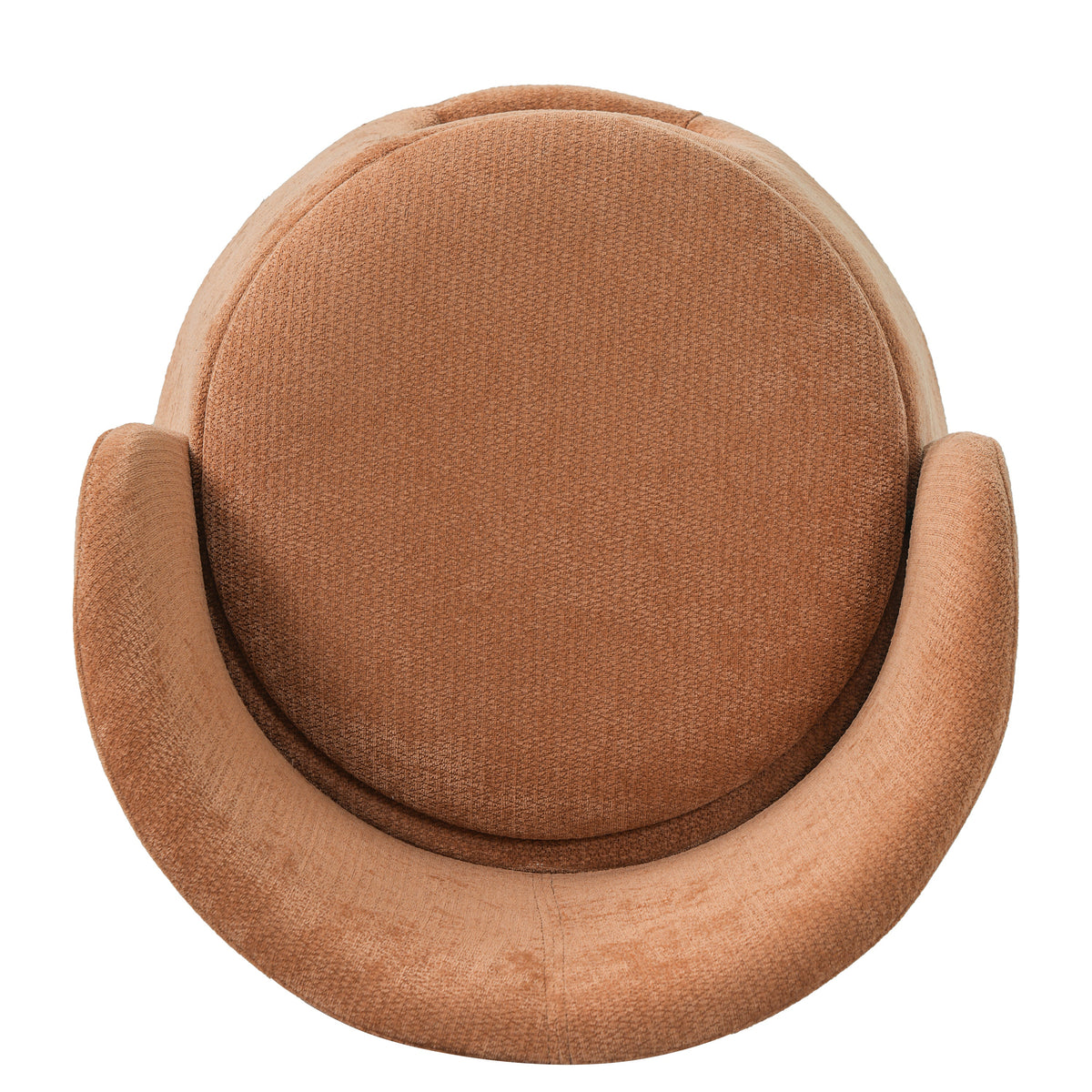 Orange Pet Friendly Chair with Hidden Pet Nook & Storage Seat