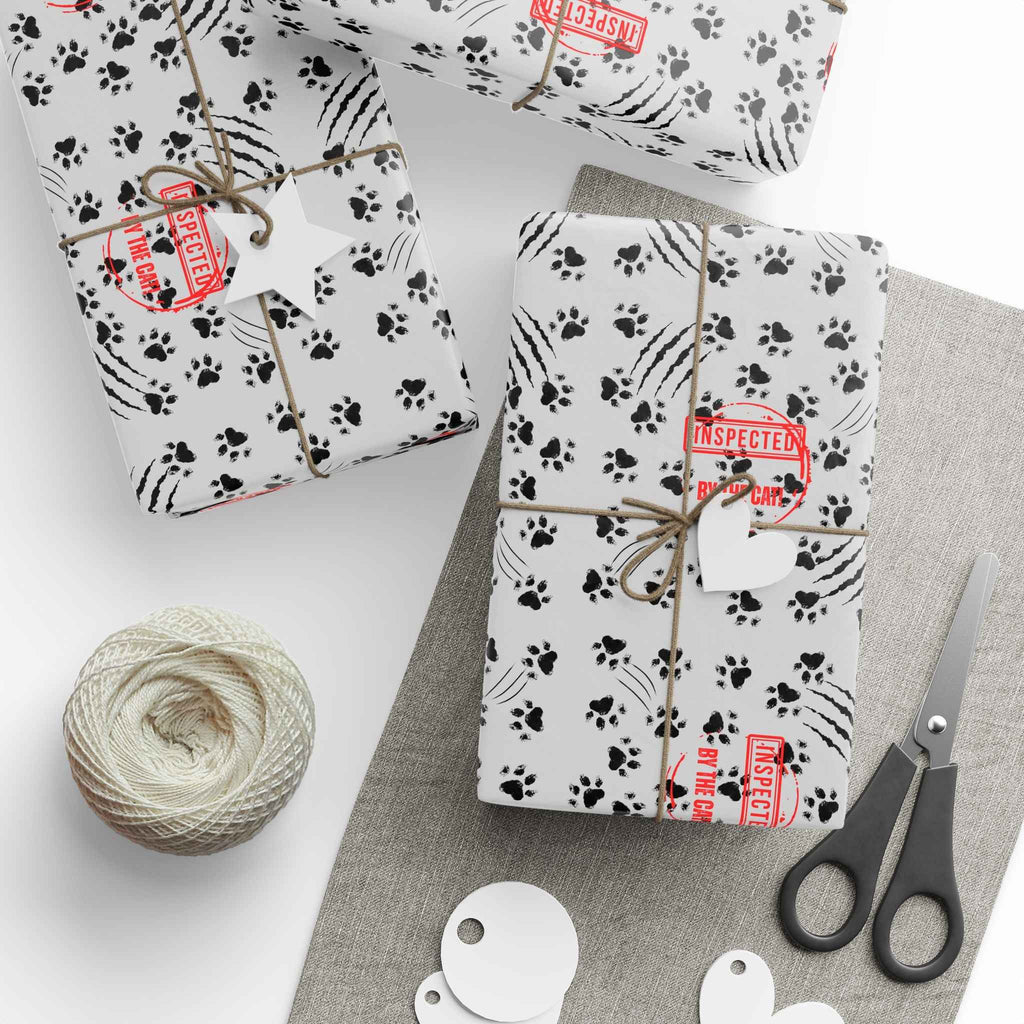 This Gift Was Inspected by a Cat – All-Purpose Gift Wrap