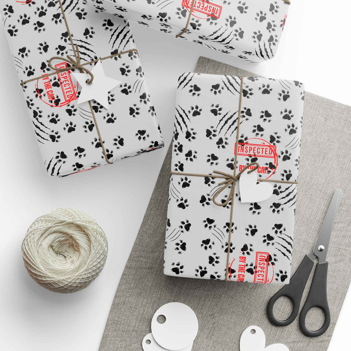 This Gift Was Inspected by a Cat – All-Purpose Gift Wrap
