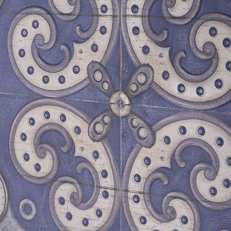 Large Wall Art Panel with Refined Pattern - Multicolor
