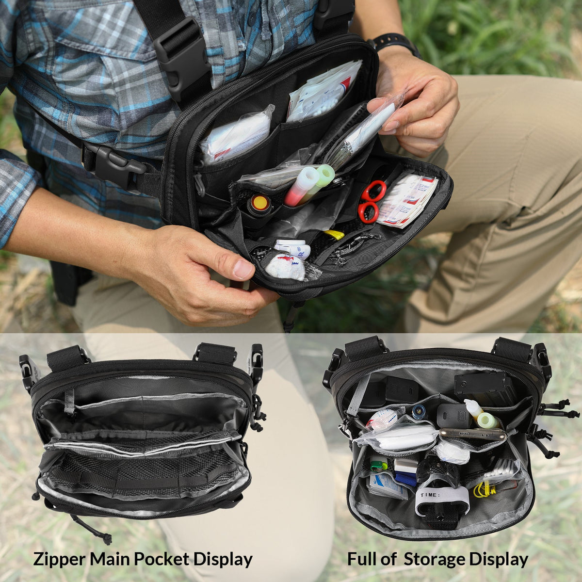 VOTAGOO® Tactical EDC Chest Rig