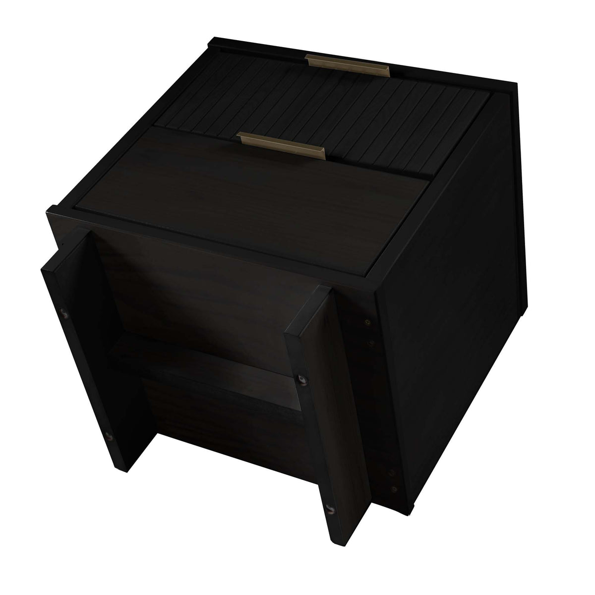 Granville Nightstand with 2 Drawers - Solid Wood Construction