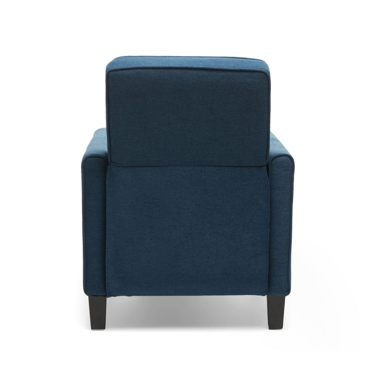 Upholstered Push Back Recliner Chair with Adjustable Recline - Multiple Colors