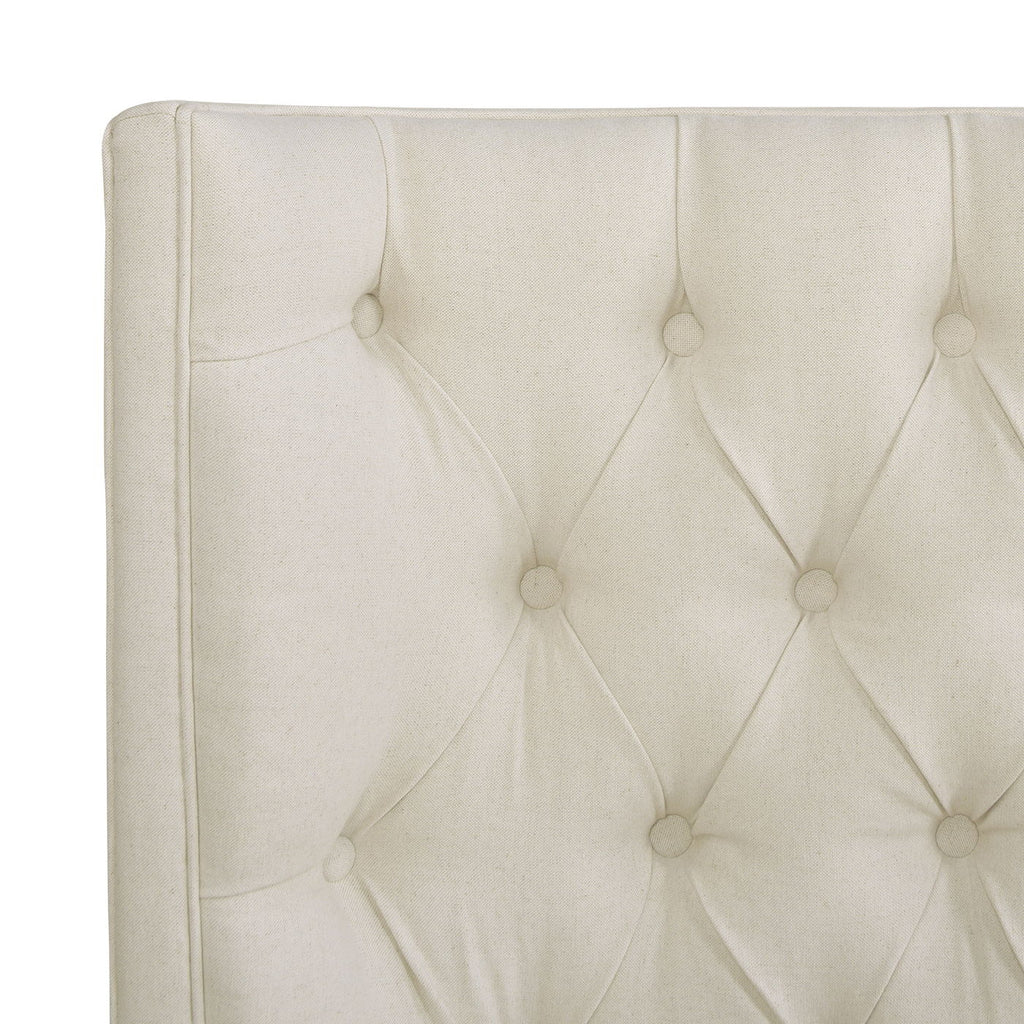 Tufted Panel Bed with Wingback Headboard and Footboard - Multiple Colors
