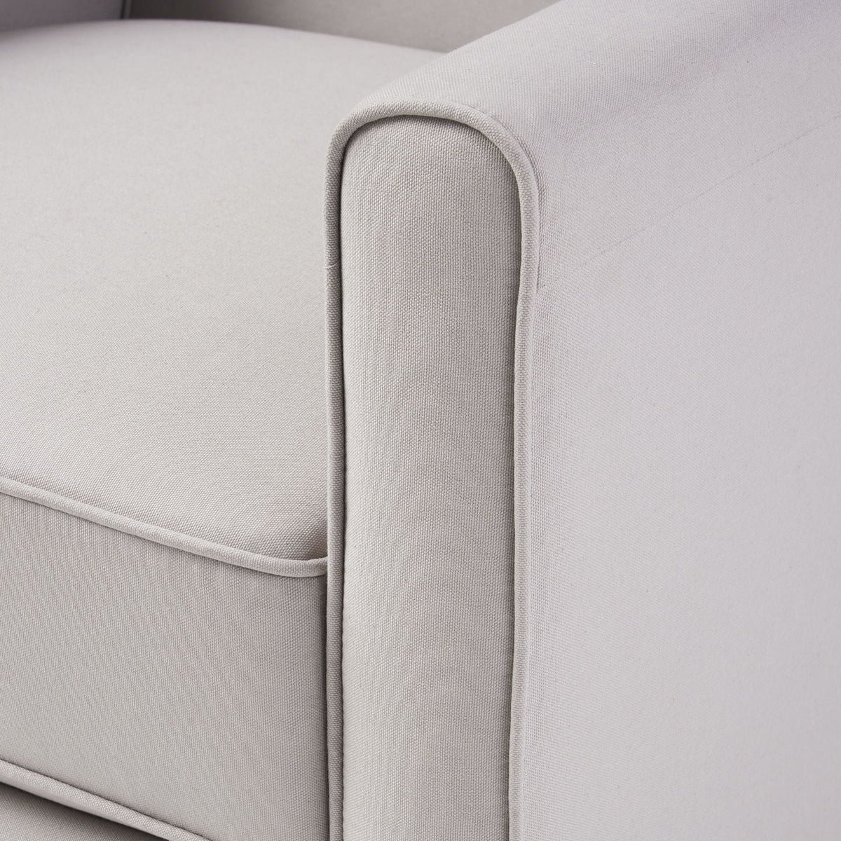 Upholstered Push Back Recliner Chair with Adjustable Recline - Multiple Colors
