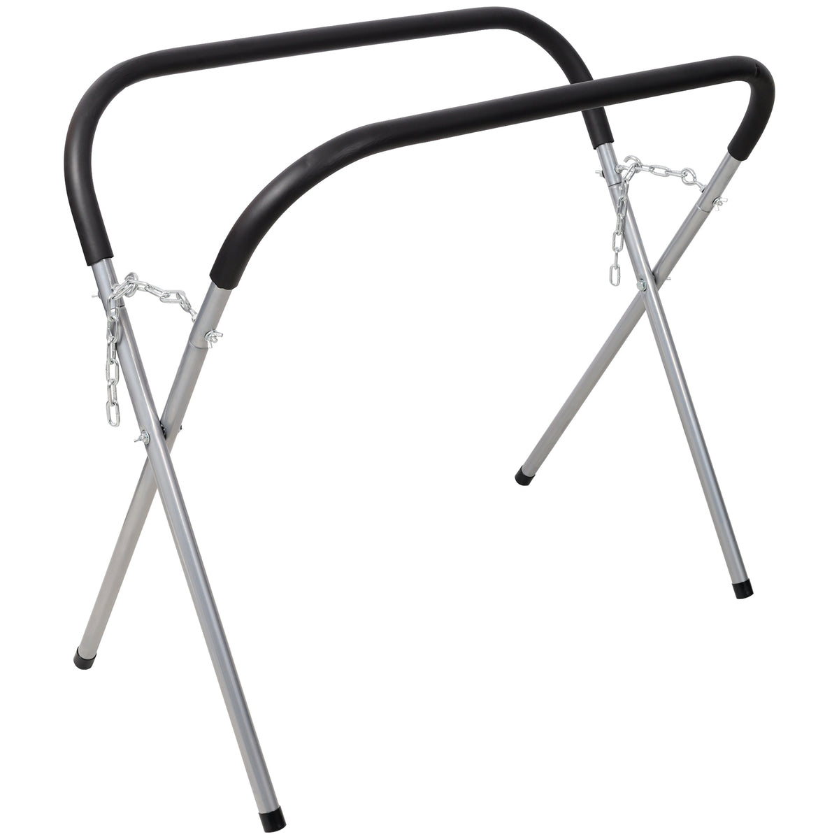 Heavy Duty Folding Work Stand with 750 lb Capacity - Silver or Black