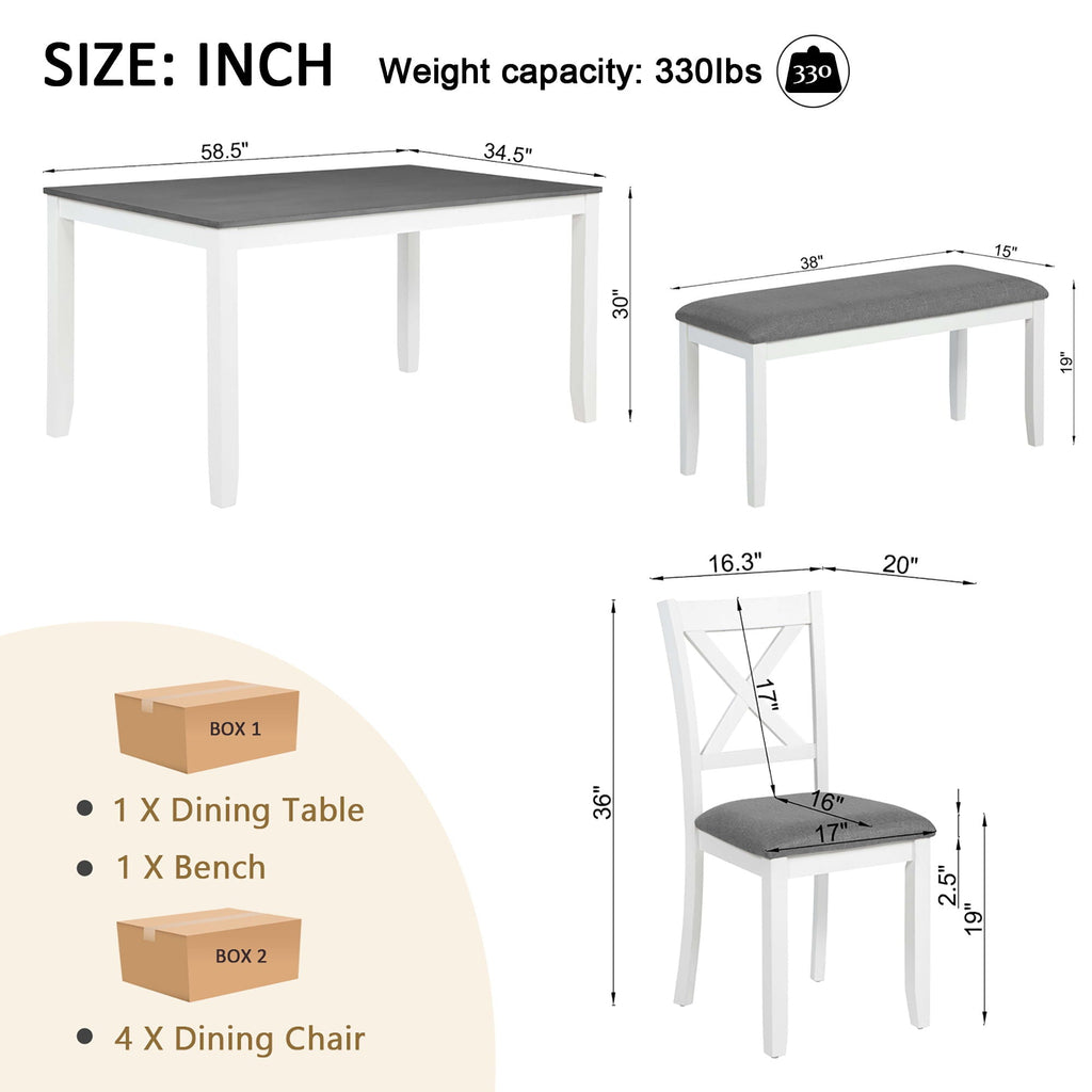 Modern Dining Table Set With Chairs