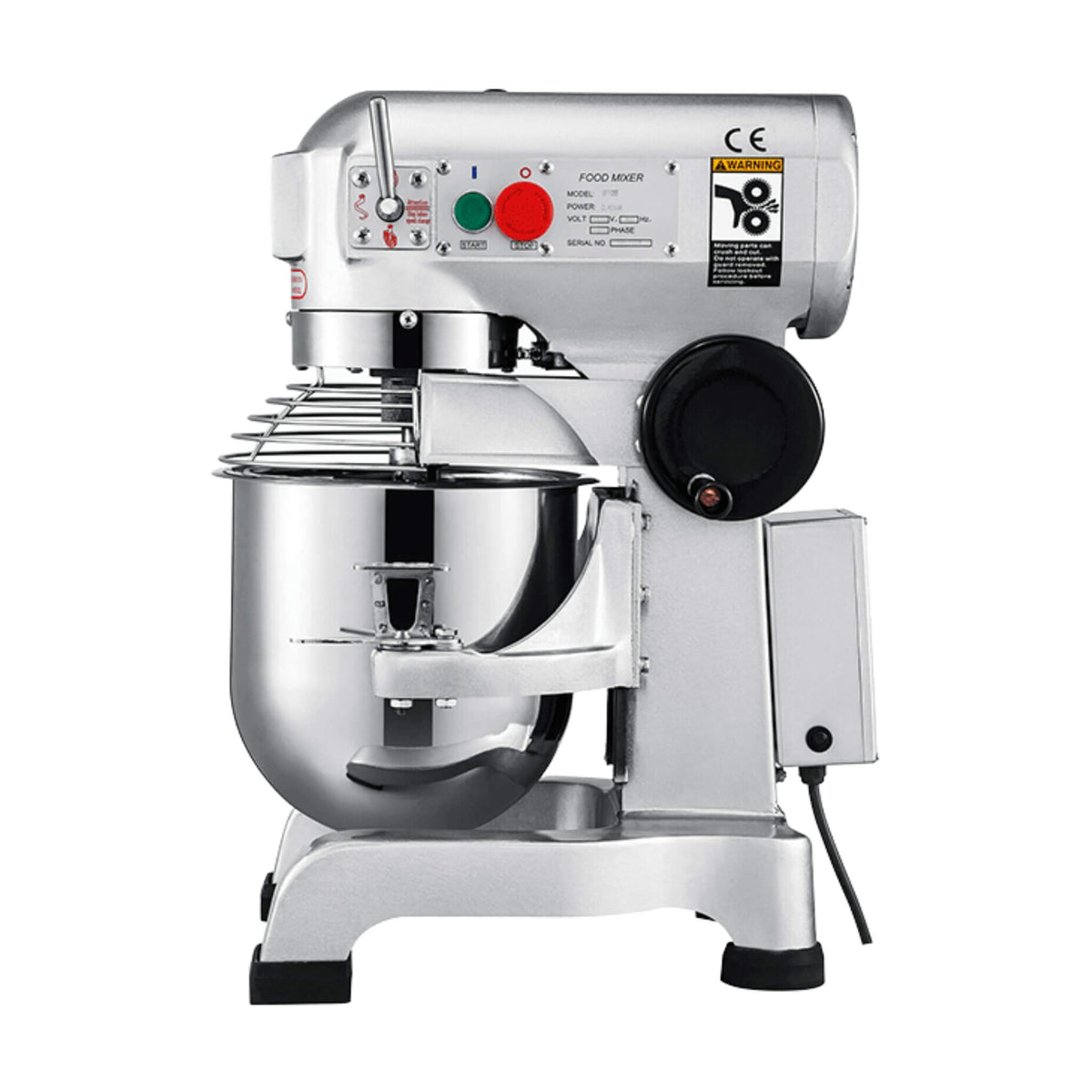 Commercial 600W 15QT Dough Kneader Bakery Mixer Machine (SAK95629)