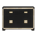 Lively Dresser With Glitter Detail - Black