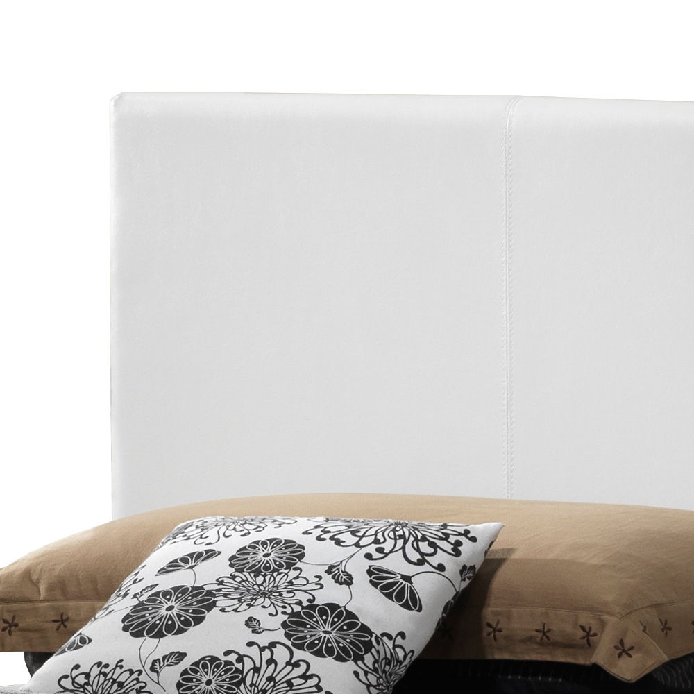 Elegant Platform Bed with Upholstered Finish - Multiple Colors