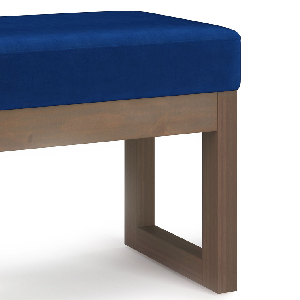 Milltown Upholstered Ottoman Bench with Versatile Design - Multiple Colors