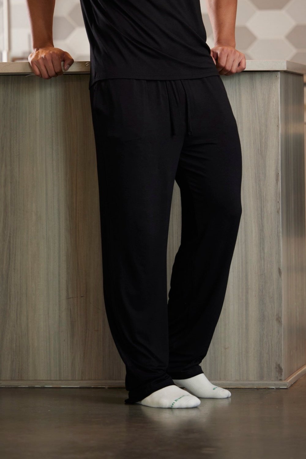 Men's Soft Bamboo Lounge Pajama Pants