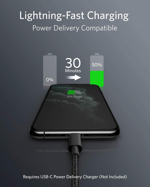 Anker 331 USB-C to Lightning Cable – product image 2