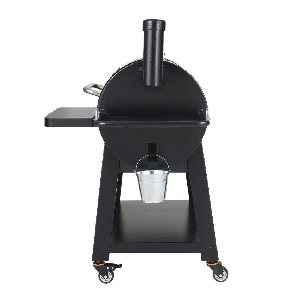 62-Inch Heavy-Duty Portable Wood Pellet BBQ Grill With Cart (SAK91308)