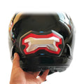 Helmet Restraint Battery And Turn Signal Light