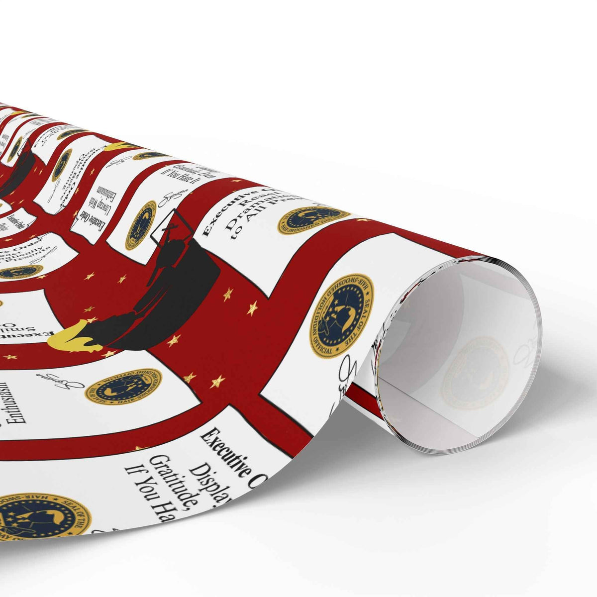 Executive Orders Gift Wrap – Political Parody Edition