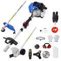 7-in-1 Multi-Functional Trimming Tool with 33cc Engine - Blue/Black