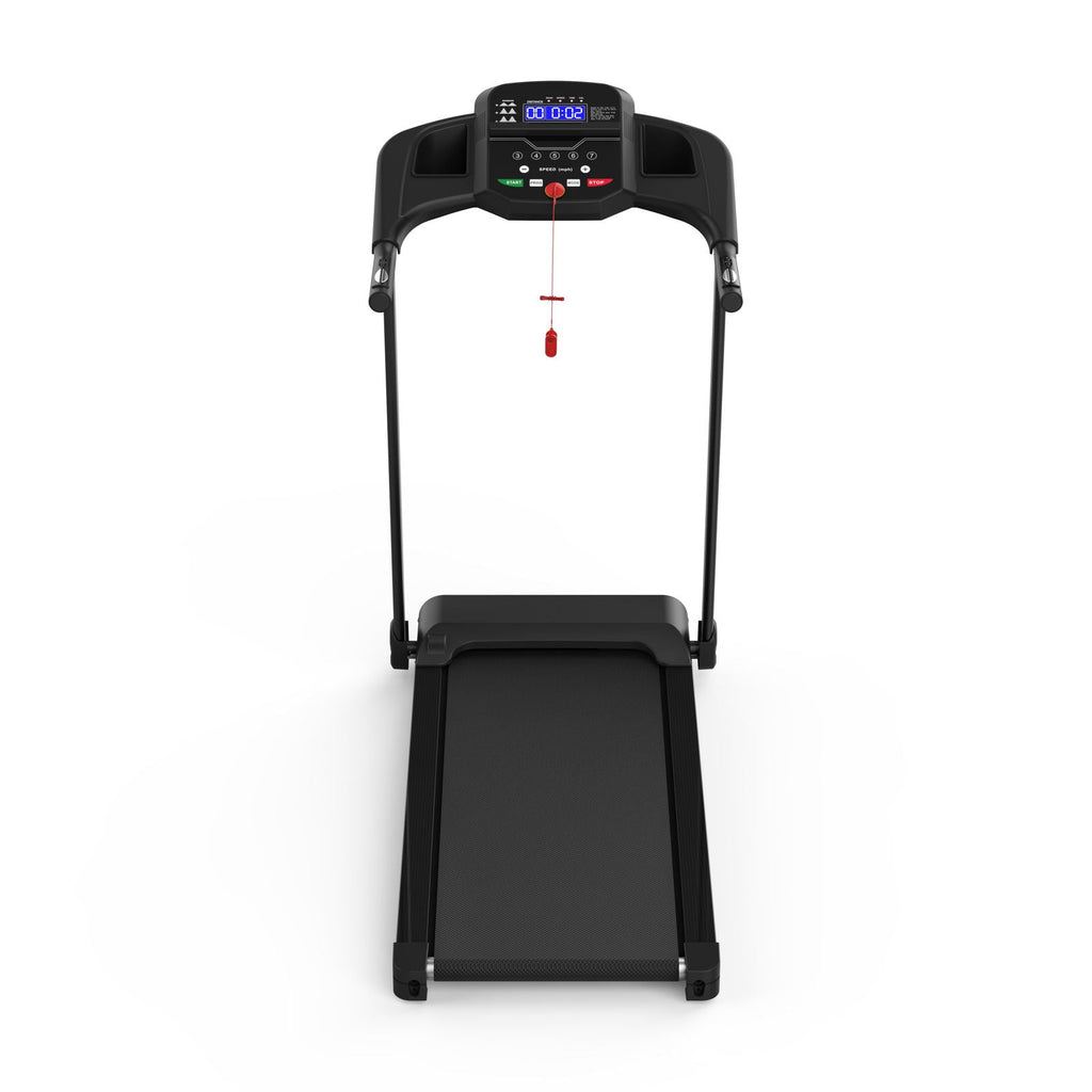 Foldable Treadmill with 2.5HP Electric Motor - Black