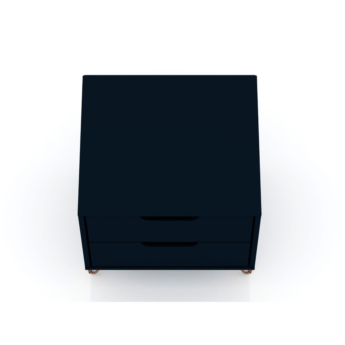 2 Drawer Nightstand with Durable Splayed Legs - Multiple Colors