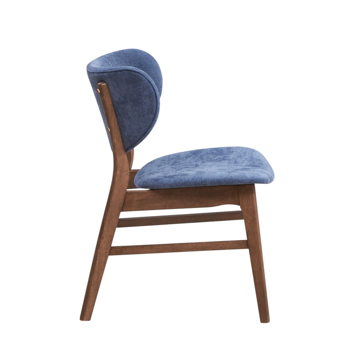 5 Piece Dining Room Set with Upholstered Chairs - Blue or Dark Green