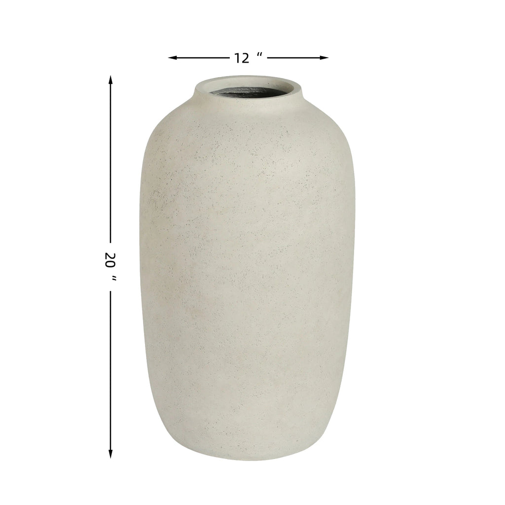 Large Round Concrete Planter