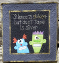Silence Is Golden Downloadable Pattern