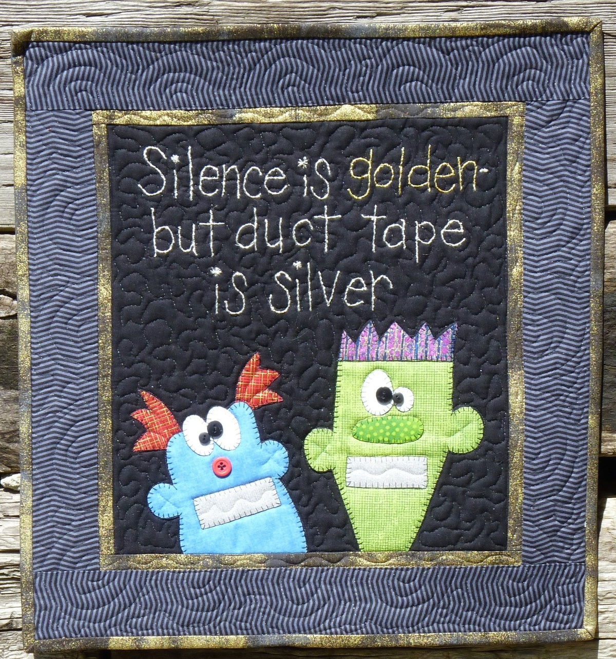 Silence Is Golden Downloadable Pattern