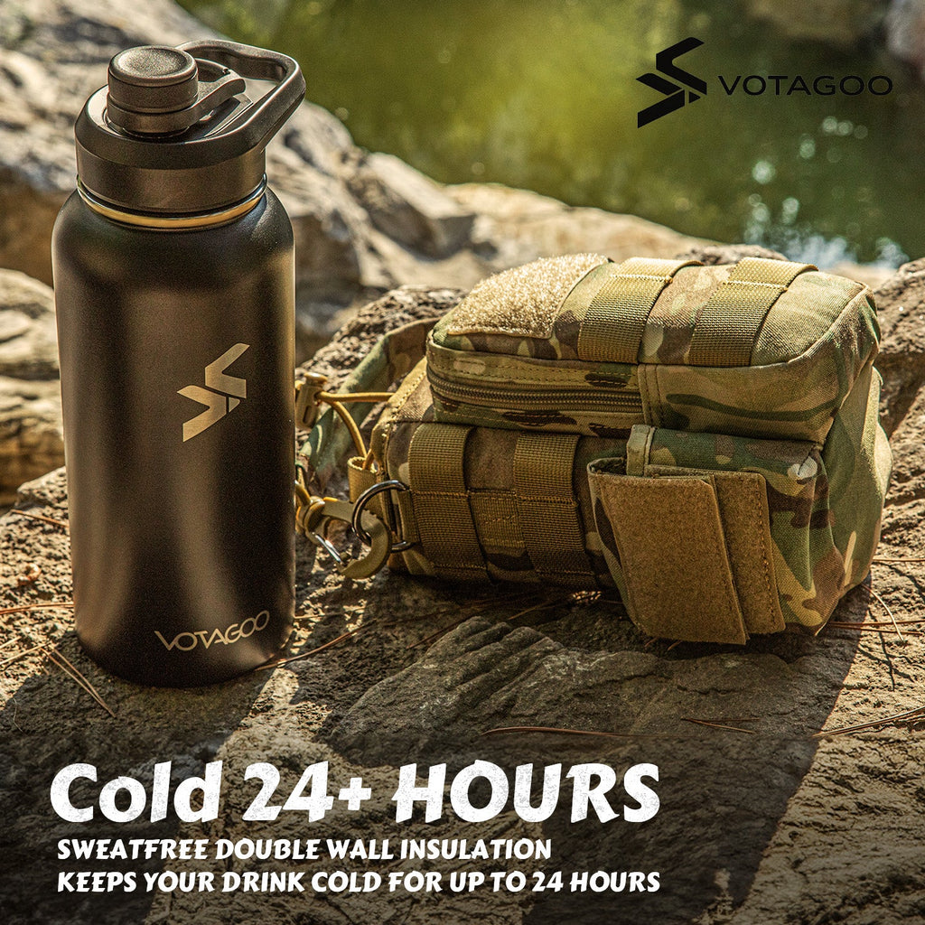 VOTAGOO® 32Oz Tactical Water Bottle