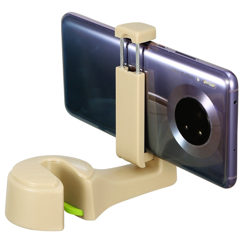 Car Hook Car Seat Back Hook Car Headrest Hook Hanger with Phone Mount Holder Lock Phone Bracket