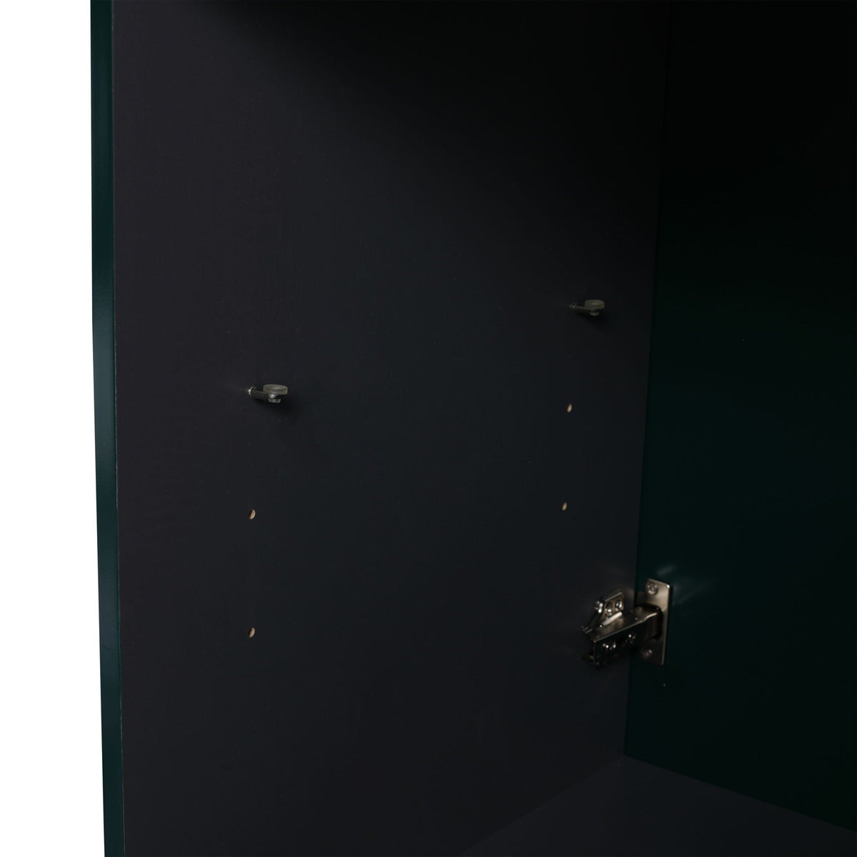 Modern Freestanding Bathroom Vanity with Soft Close Cabinet Doors - Pearl Silver, White, or Dark Green