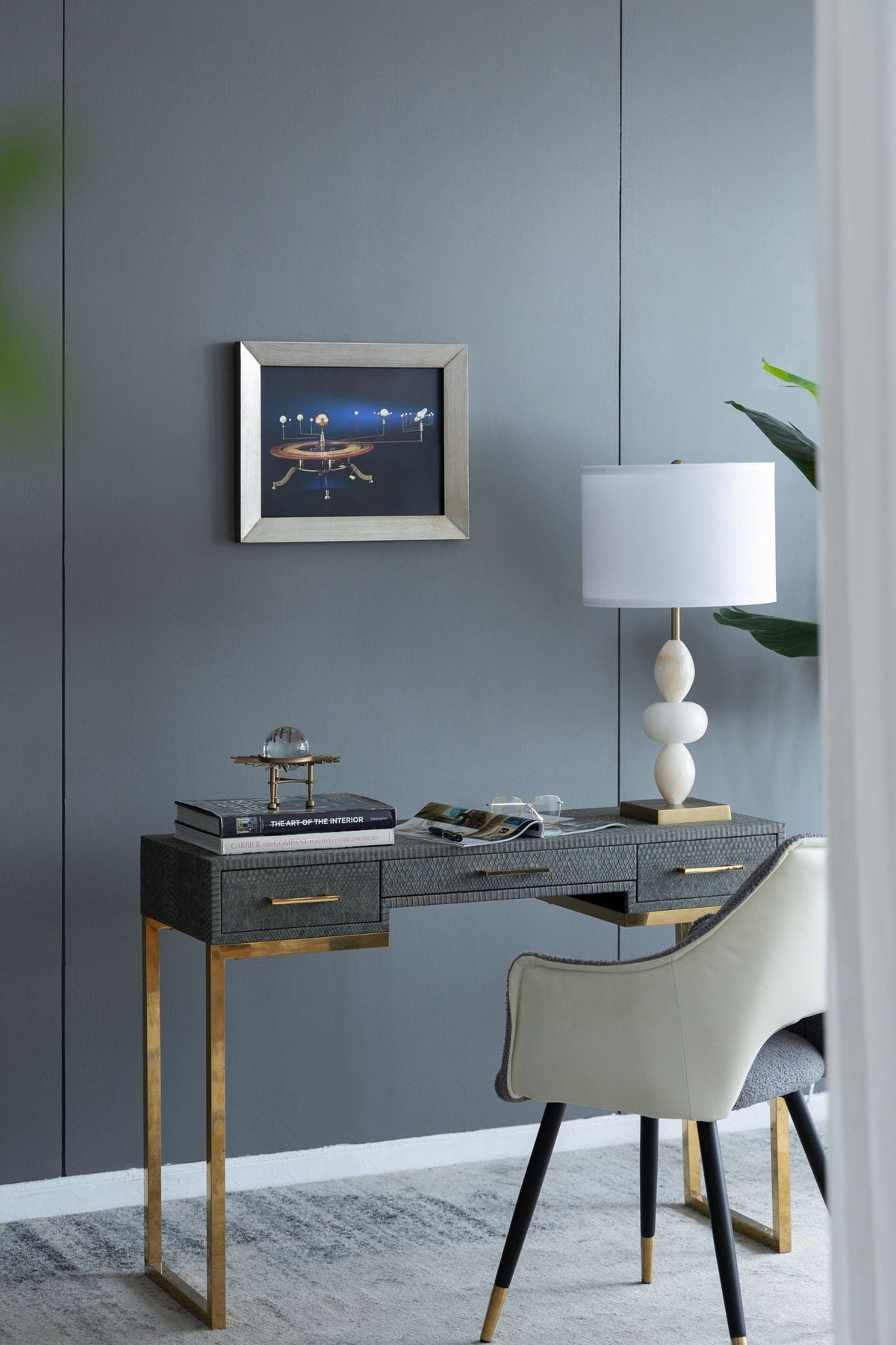 Rectangular Framed Wall Art with Durable MDF Frame - Multicolor