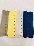 College Style Retro High-end Knitted Cardigan