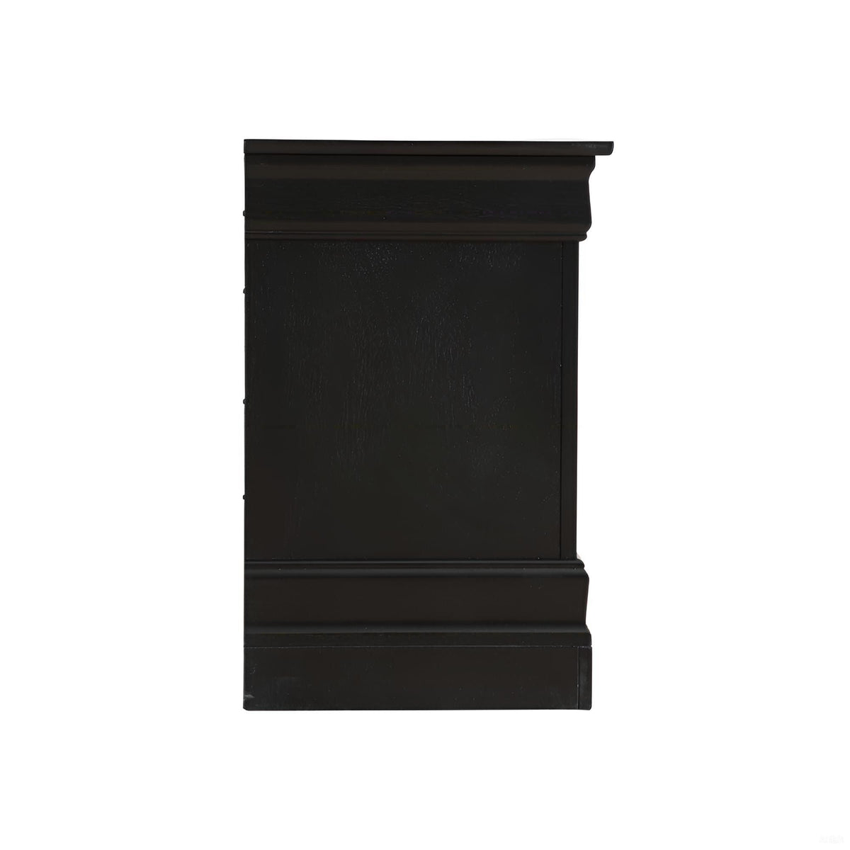 Louis Phillipe Wood Nightstand with Storage Drawers - Multiple Colors