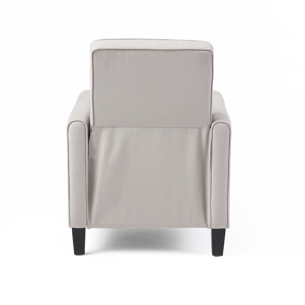 Upholstered Push Back Recliner Chair with Adjustable Recline - Multiple Colors