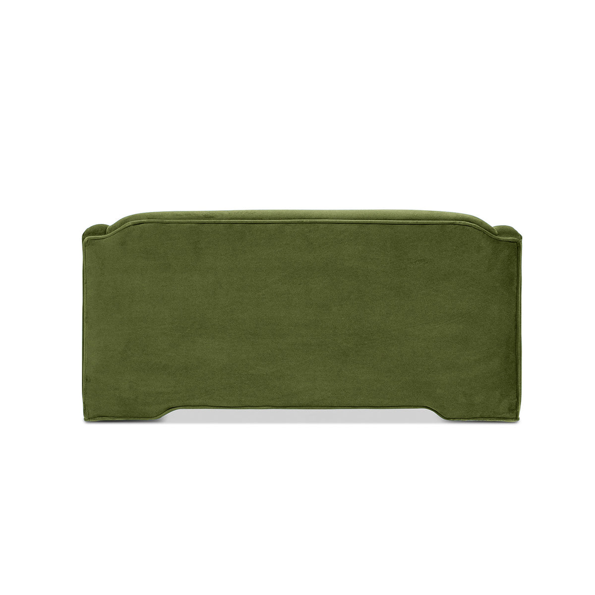 Paloma 35.5" Dog Sofa Bed with Supportive Curved Arms - Olive
