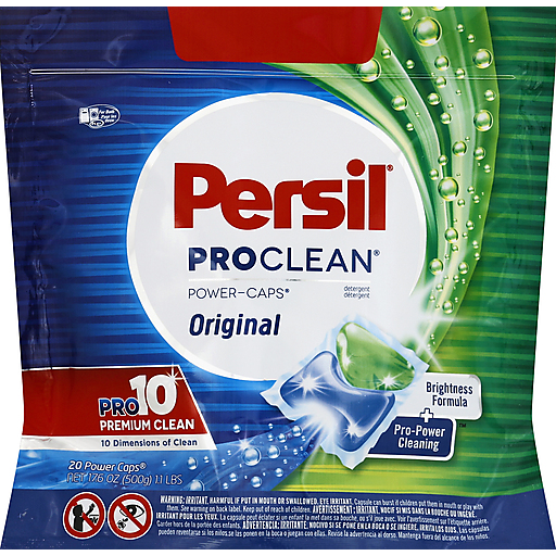 Persil Detergent, Original, Power Caps 17.6 Oz