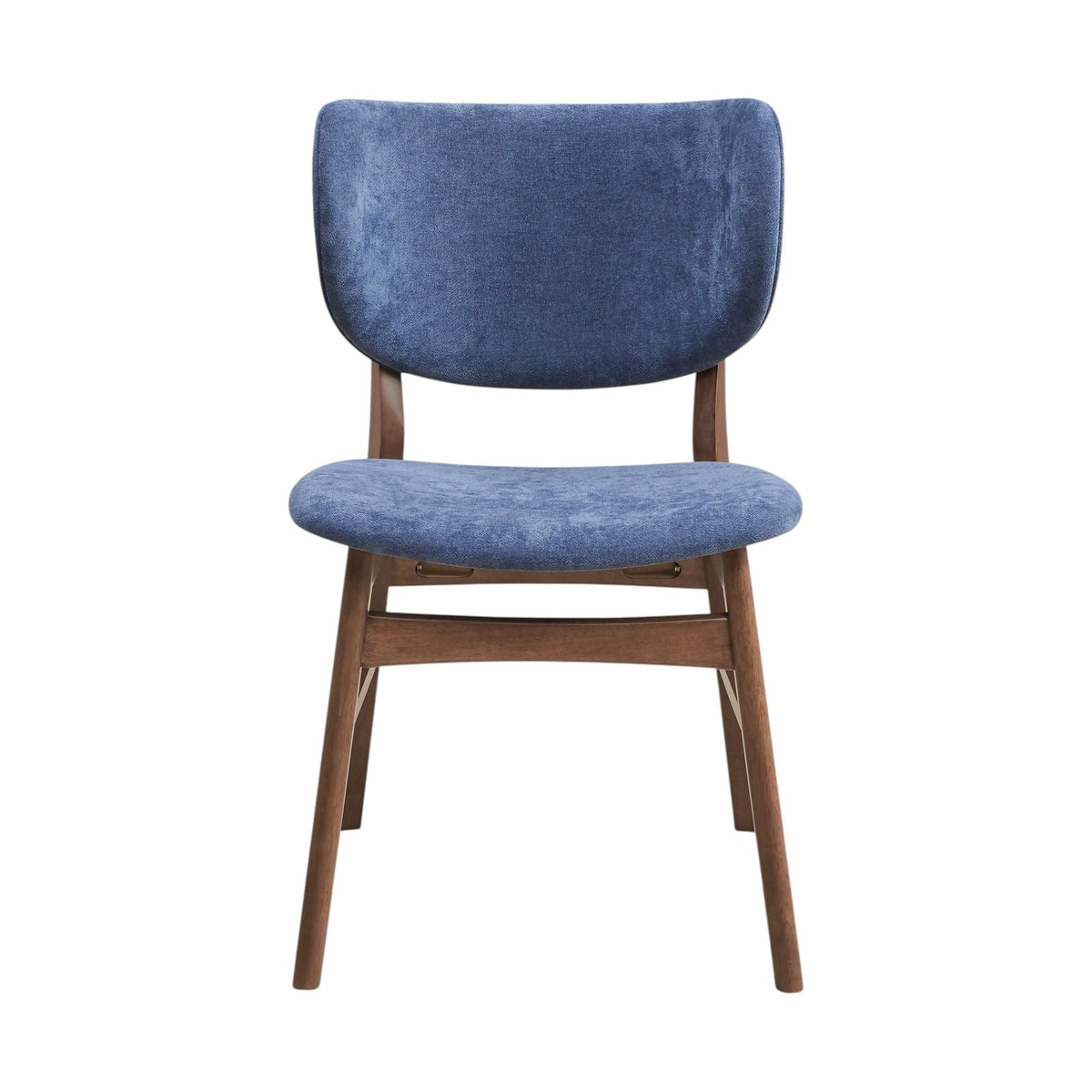 5 Piece Dining Room Set with Upholstered Chairs - Blue or Dark Green