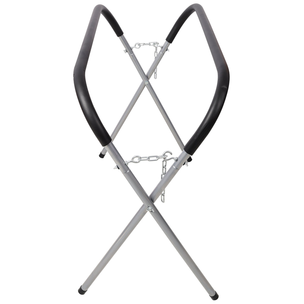 Heavy Duty Folding Work Stand with 750 lb Capacity - Silver or Black